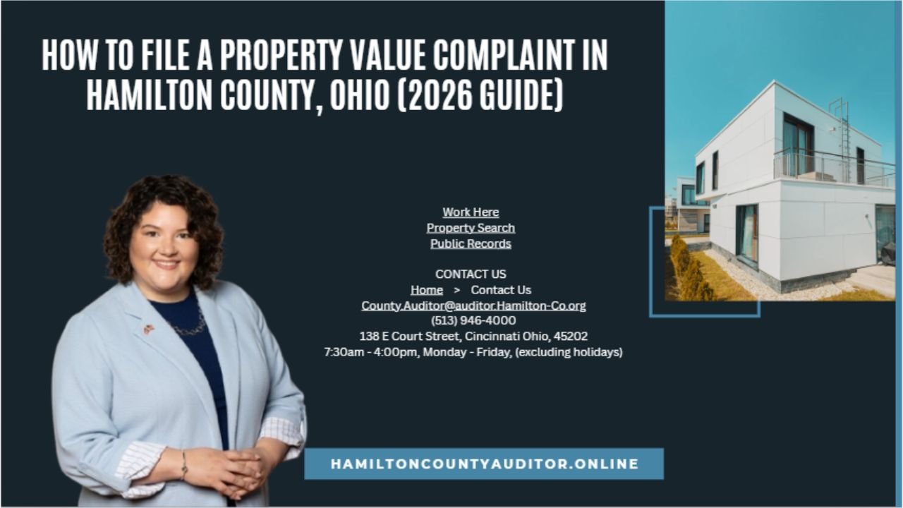 How to File a Property Value Complaint in Hamilton County, Ohio (2026 Guide)