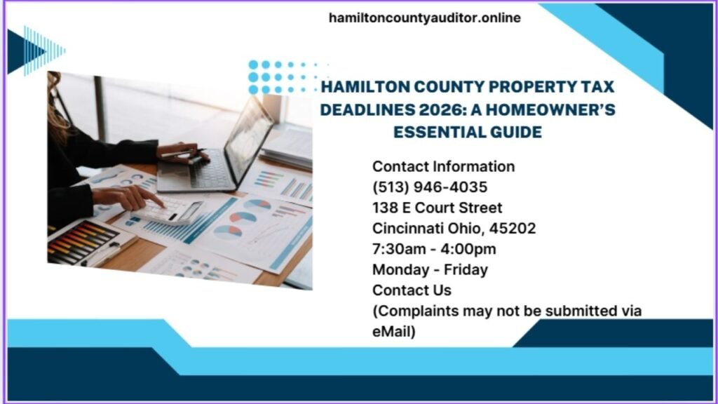 Hamilton County Property Tax Deadlines 2026: A Homeowner’s Essential Guide