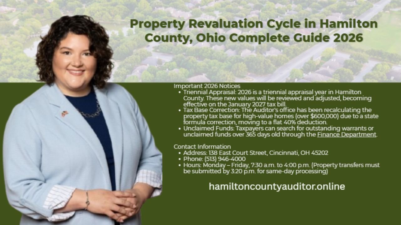 Property Revaluation Cycle in Hamilton County, Ohio Complete Guide 2026