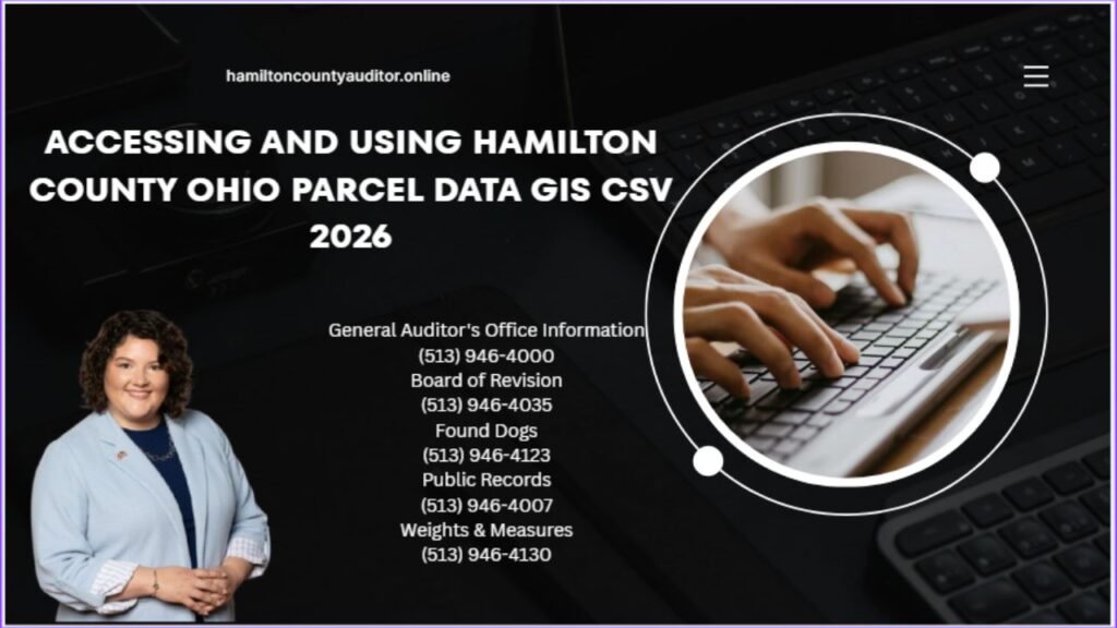 Accessing and Using Hamilton County Ohio Parcel Data GIS CSV 2026