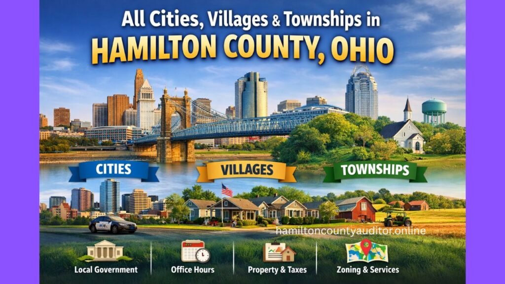 All Cities, Villages, and Townships in Hamilton County, Ohio 2026 Complete Guide