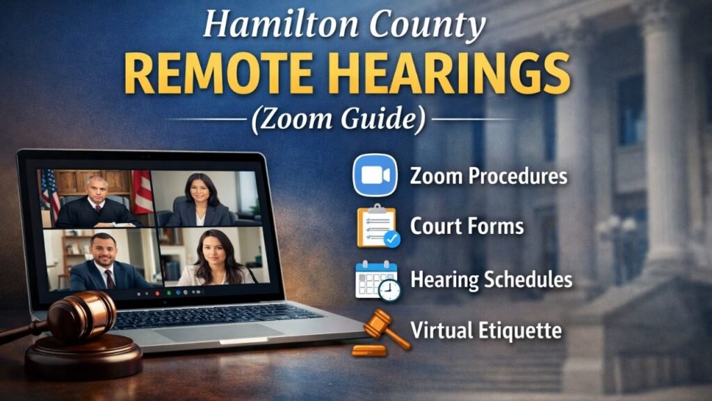 Hamilton County Ohio Remote Hearings (Zoom Guide)